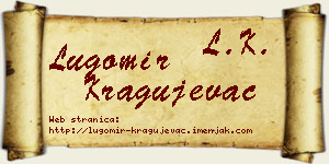 Lugomir Kragujevac vizit kartica